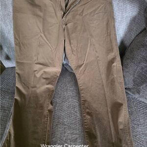 Wrangler Men's Khaki Carpenter Pants